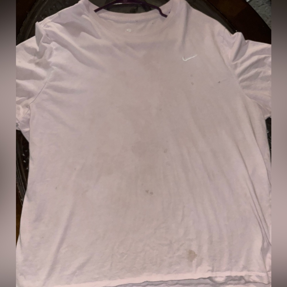 Nike Men's Light Pink Short Sleeve Tee